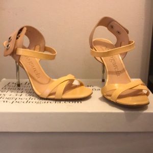 Nude high heel sandal